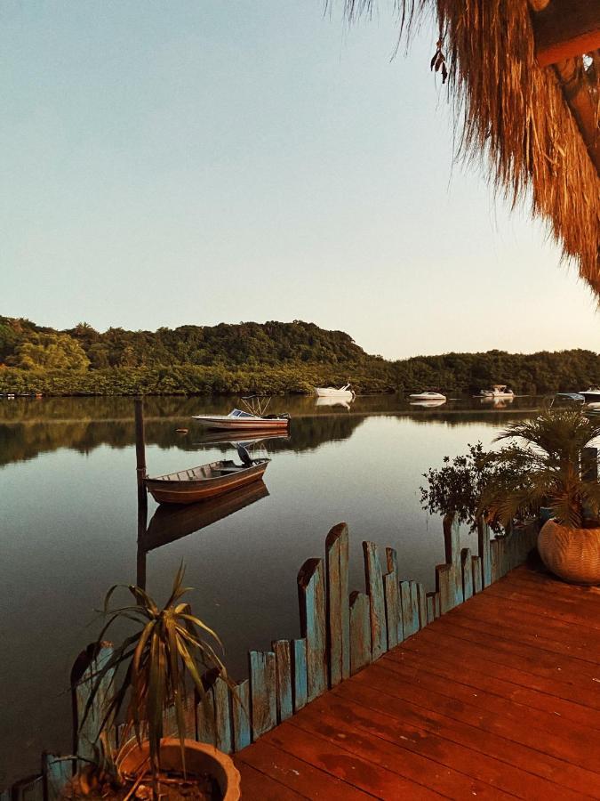 Вилла Casinha Azul Caraiva - Casa Completa Na Beira Do Rio Экстерьер фото