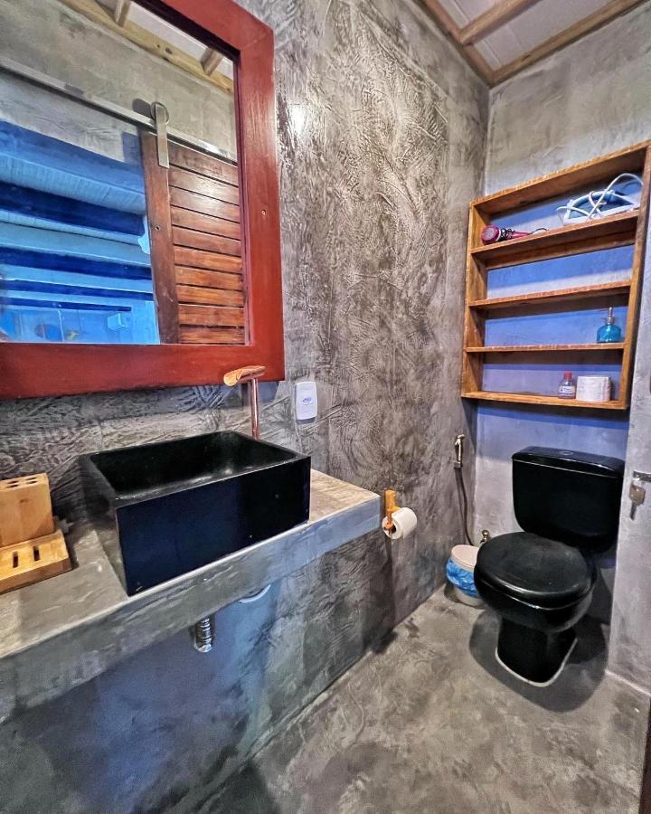 Вилла Casinha Azul Caraiva - Casa Completa Na Beira Do Rio Экстерьер фото