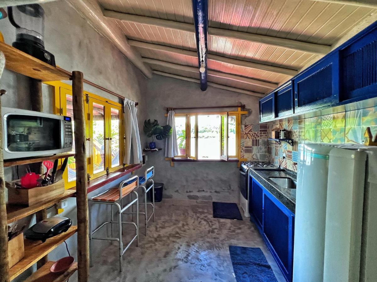 Вилла Casinha Azul Caraiva - Casa Completa Na Beira Do Rio Экстерьер фото