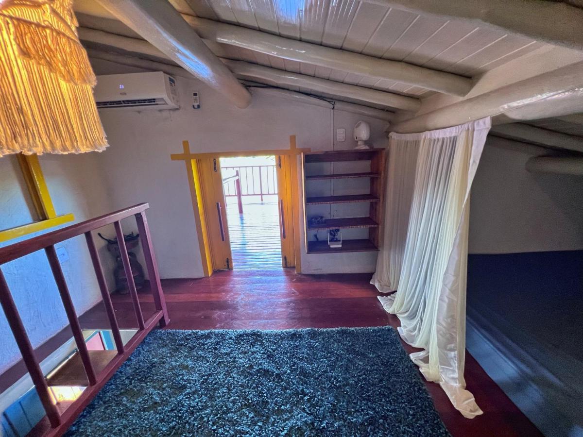 Вилла Casinha Azul Caraiva - Casa Completa Na Beira Do Rio Экстерьер фото