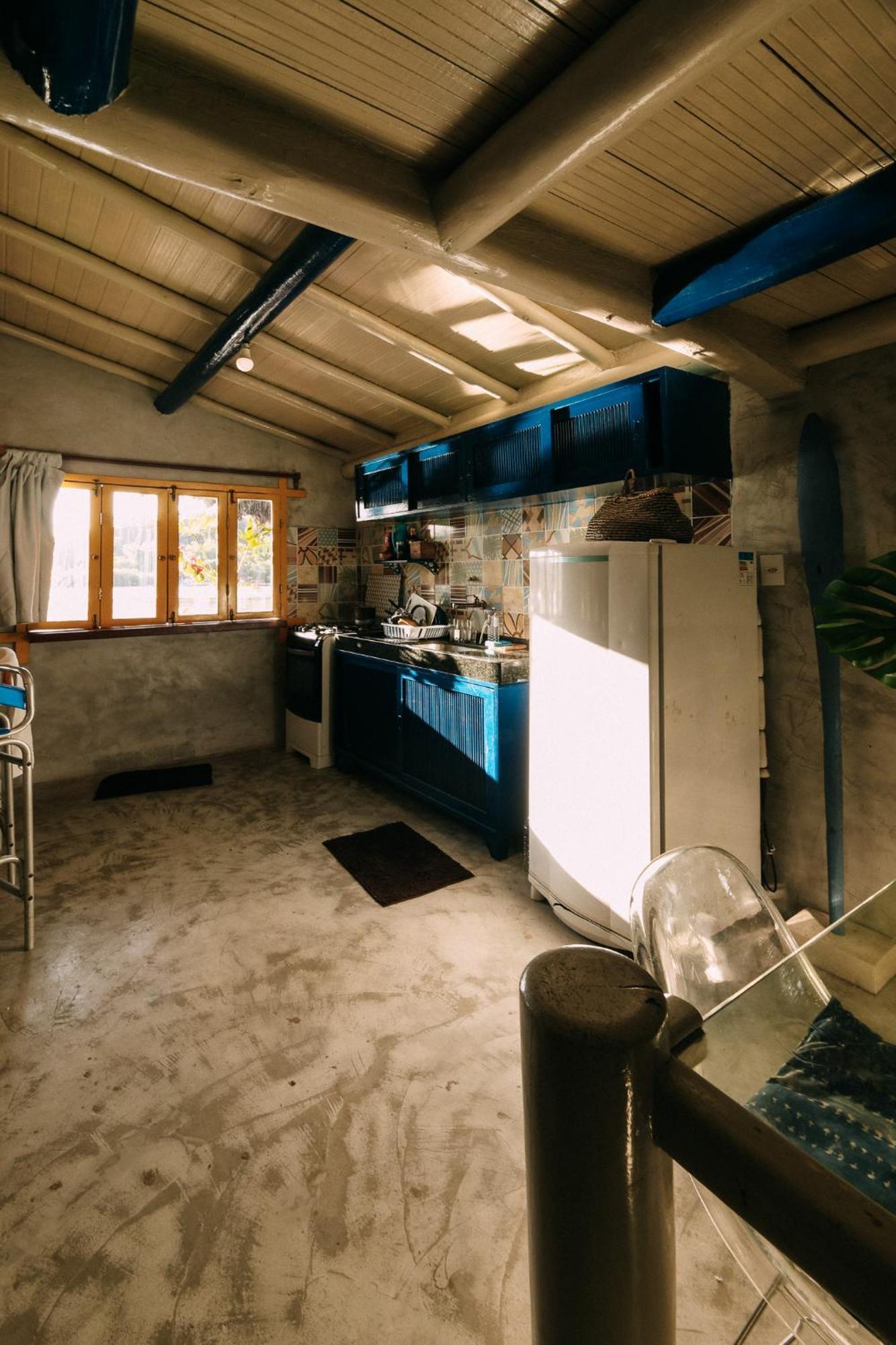 Вилла Casinha Azul Caraiva - Casa Completa Na Beira Do Rio Экстерьер фото